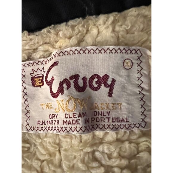 Vintage Envoy The Now Jacket Mens Wool Blend Plaid Sherpa Lined Button-Up P3 - Picture 4 of 5